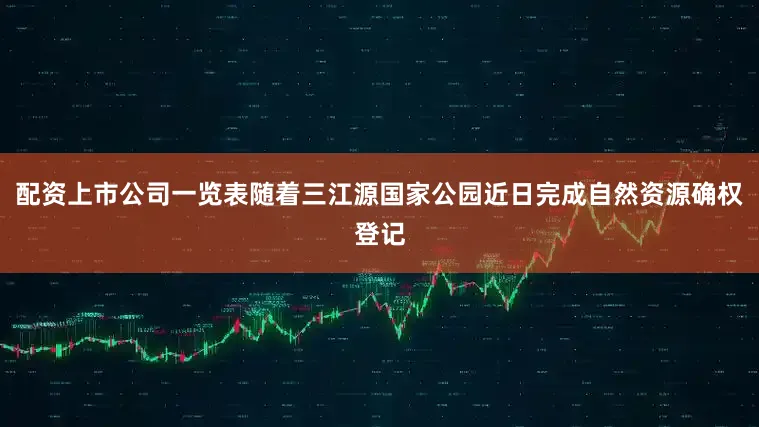 配资上市公司一览表随着三江源国家公园近日完成自然资源确权登记
